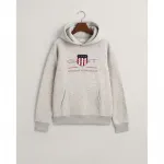 Худи Gant 906884, серый - фото 3