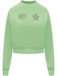 Свитшот Eye Star 310 Chiara Ferragni, зеленый - фото