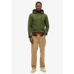 Худи Superdry Plain, зеленый - фото 5