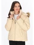 Женская куртка бежевого цвета Usha - фото 3
