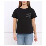 Футболка стандартного кроя Liu Jo, черный - фото