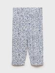 Детские брюки Gadeap с цветочным принтом Mango, White - фото 2