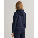 Толстовка Gant Reg Tonal Shield Full Zip, синий - фото 2