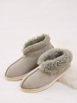 Уютные тапочки из овчины Celtic & Co., Light Grey - фото 6