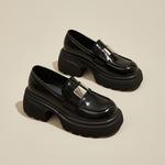 Лоферы женские черный Daphne - фото 7