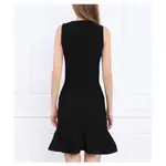 Платье Polonio в рубчик Pinko, черный - фото 3