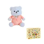 Медведь в свадебном платье плюшевая игрушка 26см MENGXIAOZAI - фото