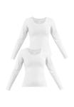 Топ Normani Long sleeved top, Weiß/White - фото 4