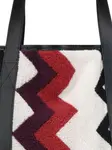 Сумка-тоут с узором зигзаг Missoni, черный - фото 4