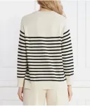 Свитер regular fit Weekend Maxmara, бежевый - фото 4