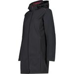 Функциональная куртка с капюшоном, софтшелловое пальто Cmp, серый - фото 3