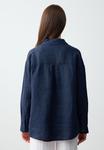 Блузка на пуговицах Jimmy Key, темно-синий - фото 3