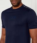 Футболка мужская Ea7 облегающая, синий - фото 4