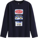 Детская футболка GAP, синий - фото