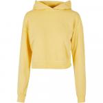 Худи женское Urban Classics Terry укороченное, желтый - фото 3
