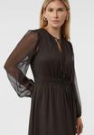 Платье comma Day dress, Dunkelbraun/Brown - фото 3