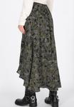 Юбка DreiMaster Wrap skirt, Black Flower/Black - фото 3