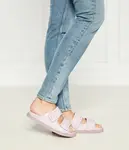 Кожаные тапочки Patrizia Pepe, фиолетовый - фото 2