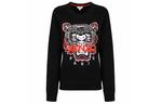 KENZO Свитшот Women's Black Crew Neck Moderate Regular - фото 3