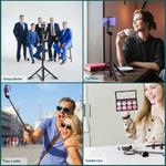 Apexel APL-D10 Multifunctional Selfie Stick (5') APL-D10 - фото 5