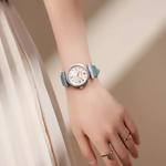 VERSACE Часы Women's Watch, White Dial Blue Strap - фото 3