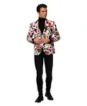 Мужские праздничные пиджаки - Printed Theme Party Jackets OppoSuits, белый - фото 4