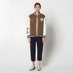 X POP MART Куртка Unisex Champion, Бежевый Пэчворк - фото 4