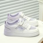 Детские скейтбординговые кроссовки Kids WARRIOR, бело-фиолетовые - фото 5