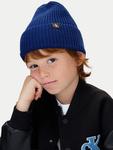 Шапка Calvin Klein Jeans Monogram Rib Beanie IU0IU00440, синий - фото 2
