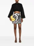 Юбка мини Eve Cala de la Cruz, черный - фото 2