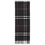 Burberry Вязаный шарф мужской серый - фото