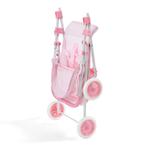 Складная кукольная коляска Badger Basket, розовый - фото 3