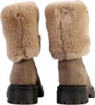 Женские зимние ботинки Geox, Taupe - фото 4