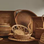 Набор из 4 хлебных тарелок Malang El Corte Inglés, коричневый - фото 7