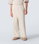 Хлопковые флисовые спортивные штаны Entire Studios, Off White - фото 3