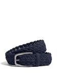 Zegna плетеный ремень, синий - фото