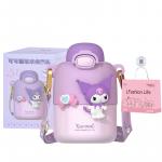 Термостакан Cinnamoroll/Pompompurin 430 мл Sanrio, красный - фото 6