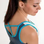 Футболка без рукавов Belenberbel Net, синий - фото 2