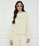 Свитшот женский Patrizia Pepe однотонный, бежевый - фото