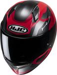 Шлем HJC c10 tins, Black/Red - фото 5