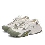 WARRIOR Мужские дышащие антибактериальные треккинговые ботинки для речных походов светло-серые, цвет Light Gray - фото 6