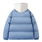 JEANSWEST CLUB Стеганая куртка унисекс, Черный (съемный колпачок) - фото 6