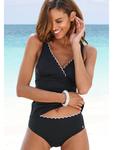 Верх бикини LASCANA, цвет schwarz/weiß - фото 2