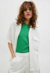 Блуза JJXX Button-down blouse, Blanc De Blanc/White - фото 4