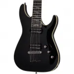 Электрогитара Schecter Guitar Research C-7 Blackjack с 7 струнами, глянцевый черный - фото 5