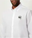 Рубашка Regular fit Karl Lagerfeld, белый - фото 4