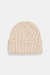 Шапка из смеси шерсти Sisley, бежевый - фото