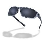 Солнцезащитные очки Higher State Full Frame Wrap Run, серый - фото