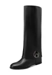 Высокие сапоги Queen Helena, Nero - фото 4