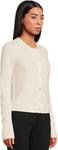 Свитер Vince Soft Boucle Cardigan, Off White - фото 2